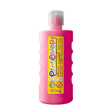 Bote 500 ml. témpera líquida magenta Playcolor 19391