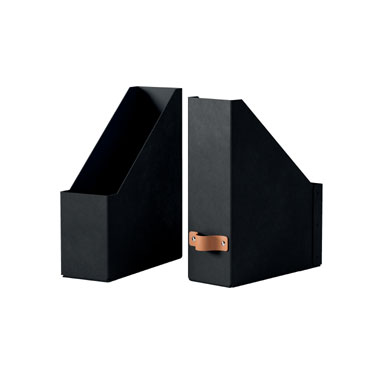 2 Revisteros montables 900h negros Leitz 24710095