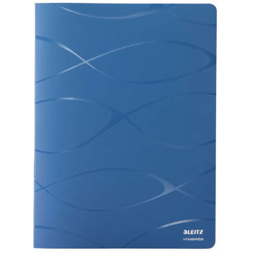 Carpeta 20 fundas Vivanto A4 azul Leitz