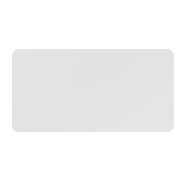 Alfombrilla sobremesa grande piel gris claro 53850085