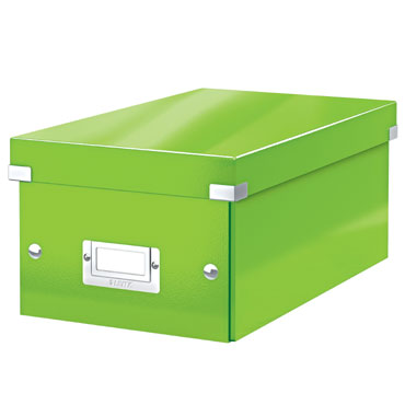 Caja Click & Store 20 DVD's verde Leitz 60420054