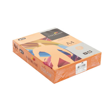 PQ500h papel naranja - it 240 A4 80g Fabrisa 15650