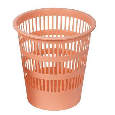 Papelera de rejilla naranja pastel Faibo 307-31