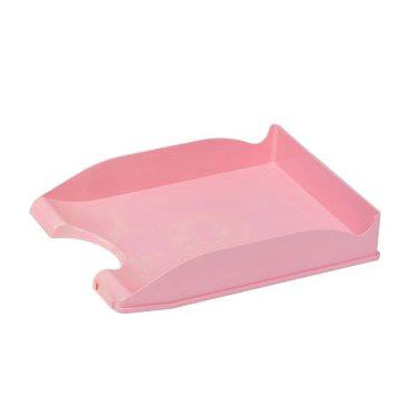 Bandeja portadocumentos rosa pastel Faibo 93-32