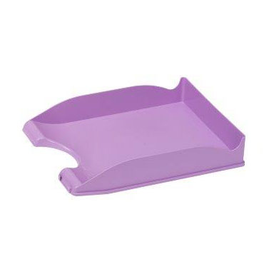Bandeja portadocumentos violeta pastel Faibo 93-36
