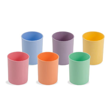 Portalápices rosa pastel Faibo 206-32