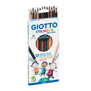 12 lápices de color Stilnovo Giotto Skin Tone F257400