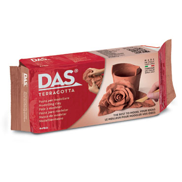 Pasta modelar terracota 500 g. Dacs 387100