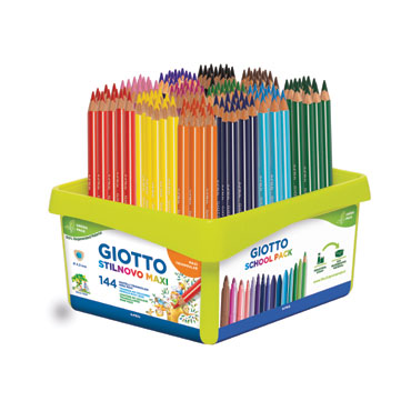 48 lápices de color Stilnovo Giotto Maxi F226400