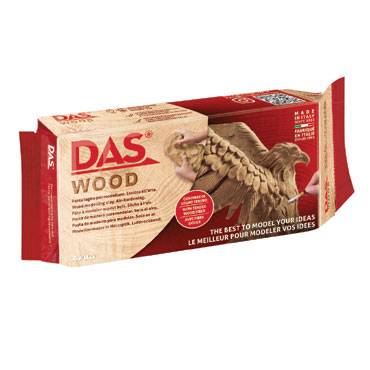 Pasta modelar madera 350 g. Dacs F348700