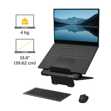 Elevador para Portátil Breyta Fellowes Negro 100016558
