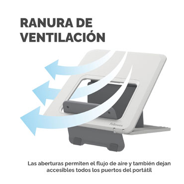 Elevador para Portátil Breyta Fellowes Blanco 100016559