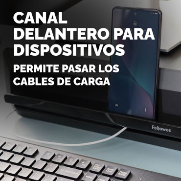 Elevador para Monitor Breyta Fellowes Negro 100016560