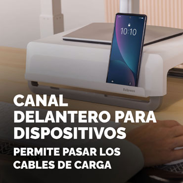 Elevador para Monitor Breyta Fellowes Blanco 100016561