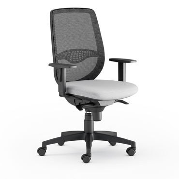 Silla sincronizada FLUENZA negra Fellowes 100078789