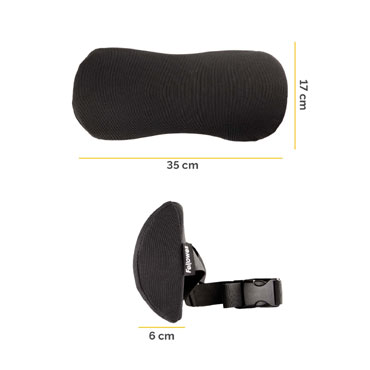 Cojín Lumbar Fellowes Breyta Negro 1000119853