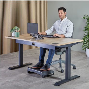 Soporte portatil Fellowes Alumia plata 100138867