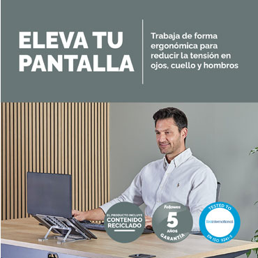 Elevador para portátil Alumia Fellowes Plata 100138867