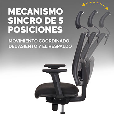 Siila oficina Fellowes Eleganza Plus negra Fellowes 100146199