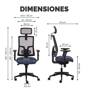 Siila oficina Fellowes Eleganza Plus azul Fellowes 100146201