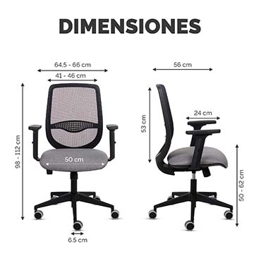 Siila oficina Fellowes Fluenza gris Fellowes 100146203