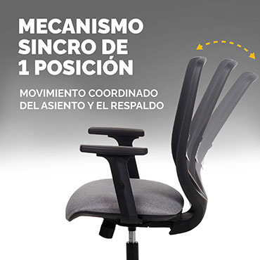 Siila oficina Fellowes Fluenza gris Fellowes 100146203