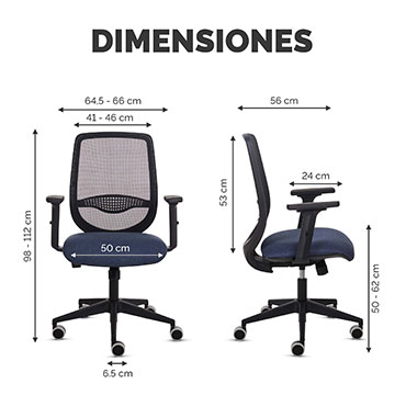 Siila oficina Fellowes Fluenza azul Fellowes 100146204