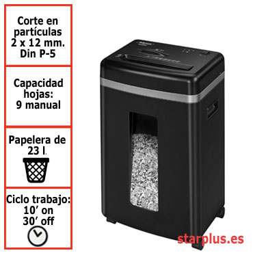 Destructora papel Fellowes 450M uso moderado 4074101