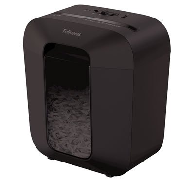 Destructora papel Fellowes LX25 negra uso moderado 4170501