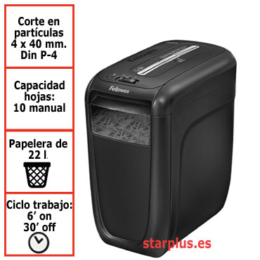 Destructora papel Fellowes 21Cs uso moderado 4360201