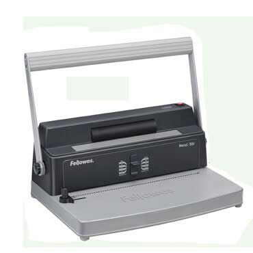 Encuadernadora Fellowes espiral metálico Metal 50R eléctrica 5600501