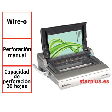 Encuadernadora Fellowes Galaxy Wire para wire-o