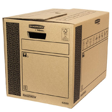 Pack de 10 Cajas de Transporte y Mudanzas Cargo Box Extra Resistente (An 350 x Alt 370 x Prof 500mm)