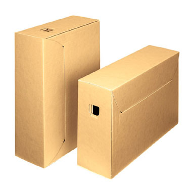 Pack de 50 Cajas de archivo Libre de Ácido 10+ Marrón