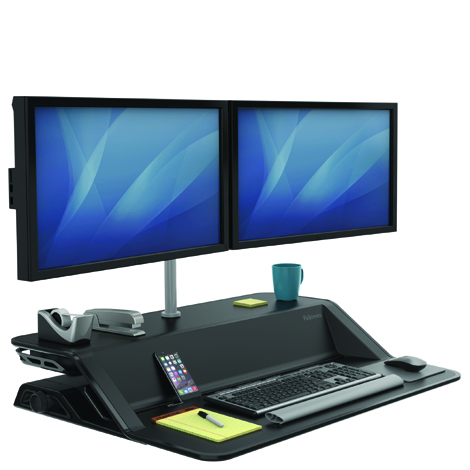 Brazo 2 monitores Sit Stand Lotus Fellowes 8042801