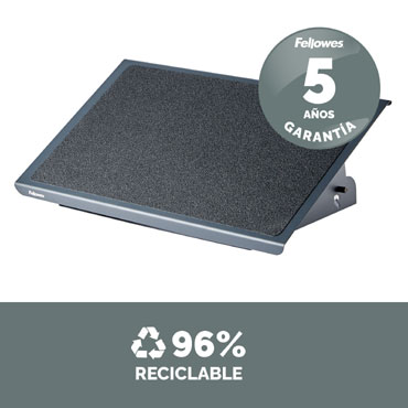 Reposapiés Metálico Professional Series Fellowes negro  8064101