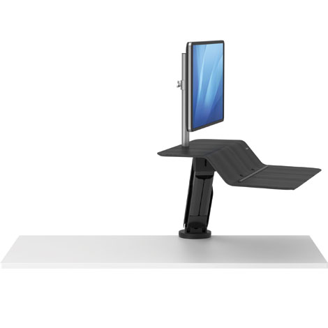 Estación 1 monitor Sit Stand Lotus RT negra Fellowes 8081501