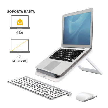 Elevador para Portátil Spire Series Fellowes Blanco 8210101