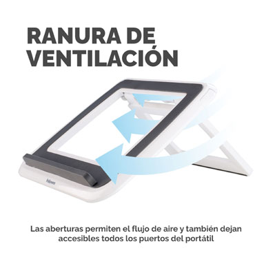 Elevador para Portátil Spire Series Fellowes Blanco 8210101