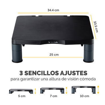 Elevador para Monitor Fellowes Grafito