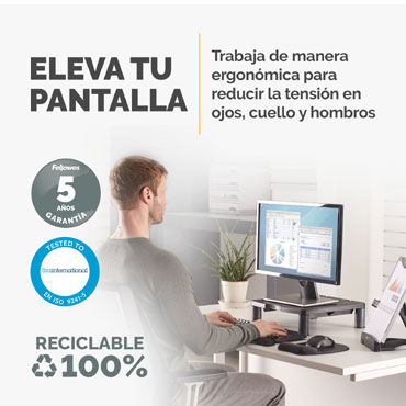 Elevador para Monitor Fellowes Grafito