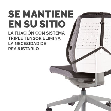 Respaldo Lumbar Mesh Office Suites  Fellowes Negro 9191301