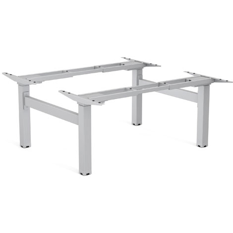 Estructura metálica para mesa doble regulable en altura Cambio