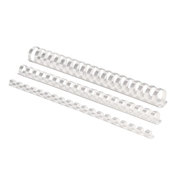 Pack de 50 canutillos Blancos 32 mm Oval