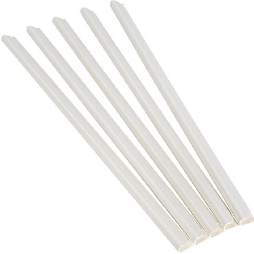 Pack de 50 lomeras Blancas 6 mm