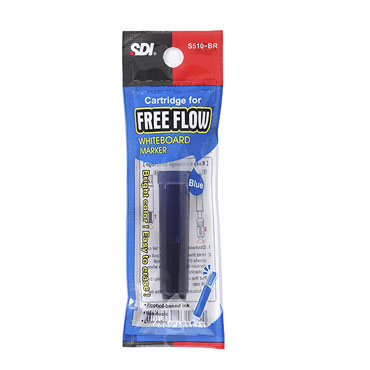 Recambio rotulador para pizarra Free Flow azul Office Box S510BR