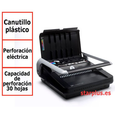 Encuadernadora GBC CB366E para canutillo de plástico