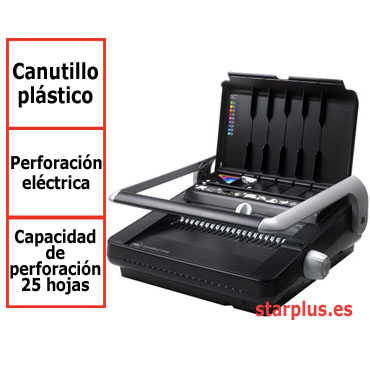 Encuadernadora GBC CombBind C450E para canutillo de plástico