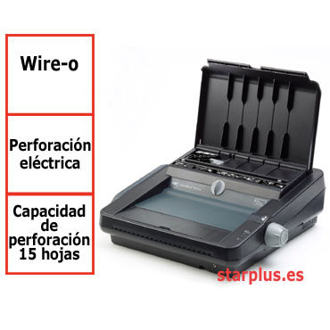 Encuadernadora GBC WireBind W25E para wire-o