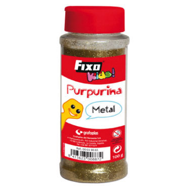 Purpurina metalizada oro 100 g. Fixo 00039065